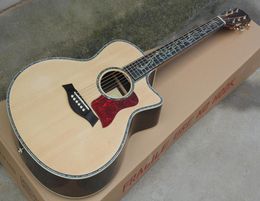 Factory Custom 41 inch 916 Acoustic Guitar with Top SolidAbalone Fret Inlay and BindingRosewood FretboardCan be Customized7550814