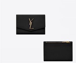 Women Zipper Wallets Designer Updown Leather Short Purse Mens Coin Pocket Luxury Y Wallet Ladies Small Purses Card Holder S Cardho1052989