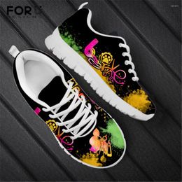 Casual Shoes FORUDESIGNS Women's Sneakers Flats 3D Dog Groomer Love Art Design Pattern Ladies Summer Comfortable Air Mesh Woman