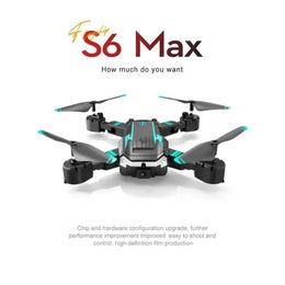 Drones Folding Aircraft 3 Side Obstacle Avoidance RC Quadcopter Toys S6 Max 8K Professional HD Aerial Photography Dual Camera Drone 24416