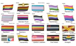 Pride Badge Bisexual Pansexual Brooch Lesbian Pride Pin Flag LGBTQ Gay Flag Lapel Pin5107947