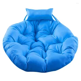Pillow Seat Hanging Skin-friendly Soft Swing Chair Pillows Pad Thicker For Indoor Outdoor Sofa