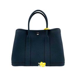 Designer Bag Luxury Handbag Classic Shoulder Bag Large Capacity Leather Handbag Party Silver Button Garden Bag Negonda Calf Leather Handbag