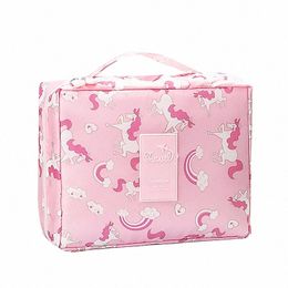 designer Luxury Portable Cosmetic Storage Bag Makeup Pouch Women Large Multi-compartment Travel W Toilet Bathroom Organizers t0lr#