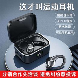 TWS-X9-1 Bluetooth Earphones Dual Wireless Sports Earhook in Ear New Private Model Work Straight