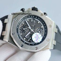 Designer Watches Watch Aps Offshore Audemar Royal Chronograph Menwatch Automatic Mechanical Supercolen Cal.3126 Rubber Strap Montre