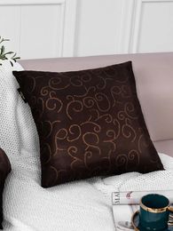 Pillow Creative Pattern Suede PillowcasesDecorative Throw Pillowcases For Living Room Home Decor Garden Sofa Bed