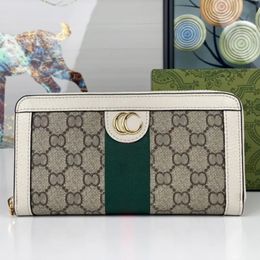 Luxury Designer Wallets Ophidia Coin Purses Men Women Long Card Holders Fashionable Marmont Slim Clutch High-quality Double Letter Bags