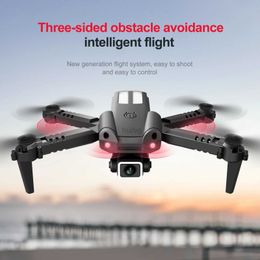 Drones Drone Hd Aerial Photography Remote Controlled Aircraft Four Way Obstacle Avoidance Four Axis Folding Aircraft Toy 24416
