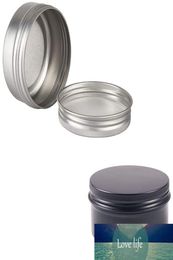 24pcs 50g Metal Aluminium Round Tin Cans Box Silver Empty Cosmetic Cream Jar Pot Case Screw Thread Lid Lip Balm Container4786934