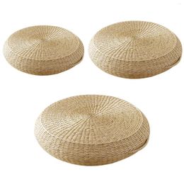 Pillow 45/50/60cm Tatami Mat Woven Straw Round Yoga Circle High-quality Natural Cattail Floor S Chair