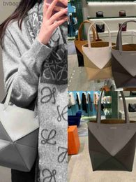 Women Luxury High Quality Loeweelry Designer Bags Trendy Puzzle Foldable Tote Bag Handheld Shoulder Bags with Original Brand Logo