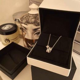 Splendida collana meteorica di gioielli di marca di lusso per donne S925 Materiale in argento sterling AAA zircone Elegante Gift Maiden 20212604