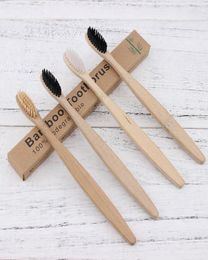 Wooden Toothbrush Environmental Protection Natural Bamboo Toothbrush Oral Care Soft Bristle For Home or el With Box 9616676