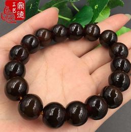 Turtle shell yellow 14mm 15 bracelets Buddha beads rosary beads exquisite quality and cheap5709560