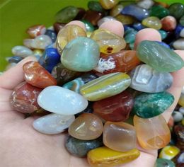 200g Tumbled Stone Beads and Bulk Assorted Mixed Gemstone Rock Minerals Crystal Stone for Chakra Healing Natural agate for Dec9567349