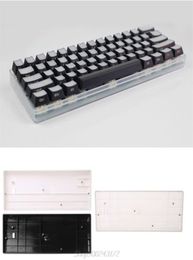 GH60 Compact Keyboard Base Seat 60 Poker2 Plastic Frame Case Jy21 20 Dropship 2106101207067