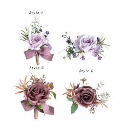 fr Wrist Corsage DIY Wedding Accories Bride Bridesmaid Bouquet for Bridal Shower Prom Ceremy Anniversary Dinner Party 75ja#