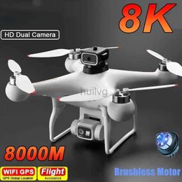 Drones For S116 Drone Obstacle Avoidance 8K BRushless Motor Aerial Photography Dual Camera Optical Flow Quadcopter 24416