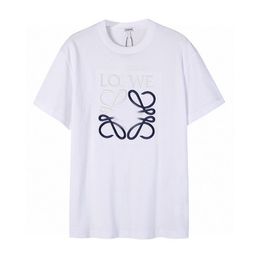 CE new chest logo letter short sleeved simple casual versatile men's and women's T-shirt top summer S-4XL