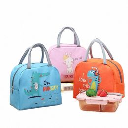 kawaii Portable Fridge Thermal Bag Women Children's School Thermal Insulated Lunch Box Tote Food Small Cooler Bag Pouch U5Iq#