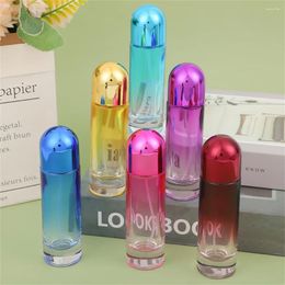 Storage Bottles 20ml/30ml Gradient Coloured Glass Perfume Bottle Shape Spray Cosmetic Samples Dispensing Empty