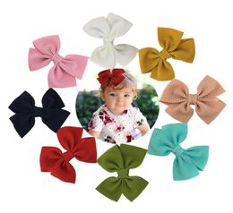 Baby Clips Her Bows Barrette for Girls Colourful Hair Pin Bubble Doek Children Hairclips Shop5166486