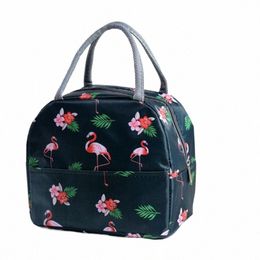 cooler Bags Functial Pattern Cooler Lunch Box Insulated Bag Flamingo Lunch Bags Tote Food Picnic Bags Lunch For Women p9cm#