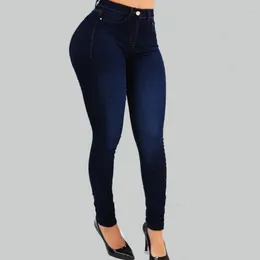 Women's Jeans Women Pants Slim High Waist Stretchy Butt-lifteds Slimming Ankle Length Seamless Long Trousers Pantalon Femme