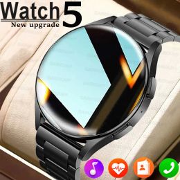 Watches 2023 New Smartwatch 5 for Men Full Touch Blood Pressure Blood Oxygen Bluetooth Call Smart Watch Men Women For Xiaomi Huawei IOS