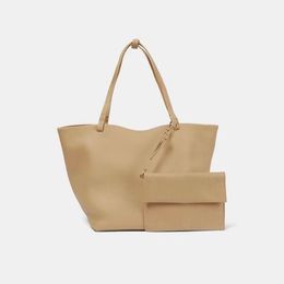 Luxurys Shole the ROW Borse Borse da donna da donna Madre Mano di borsa bianca Shopper Bag della ascelle frizione lavoro Fashi