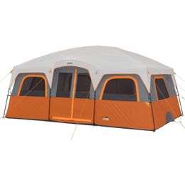 12 Person Tent | Large Multi Room Camping for Outdoor Family Portable Cabin Easy To Install Stand Up 240416