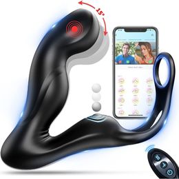 sex toys anal plug Second generation male prostate massager for vestibule, locking ring, anal plug, sexual tool, masturbator Anal Vibrators