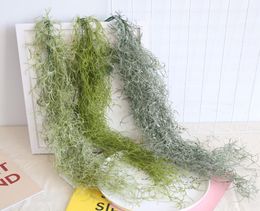 91cm Air Plant Grass Leaf Hanging Wall Greenery For Garden Plastic Artificial Vine 3pcslot8900131