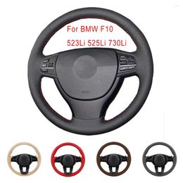 Steering Wheel Covers DIY Special Original Car Cover For F10 523Li 525Li 730Li 740Li 750Li Artificial Leather Braid
