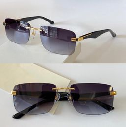luxury Fashion Sunglasses With UV Protection for men and Vintage square Frameless popular Top Quality Come With Case classic sung4679906
