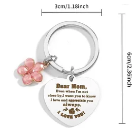 Keychains Mothers Day Gifts For Mom From Son Daughter Birthday Keychain Presents Ever