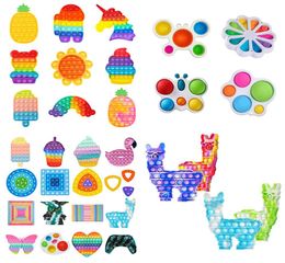 Finger toys children develop logical thinking focus adult decompression leisure elderly prevent dementia lovely animal rainbow bub1864030