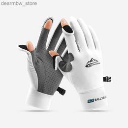 Cycling Gloves Gloves Men Summer Sunshine Protection Thin Breathab Fisherman Cycling Hiking Sports Accessory L48