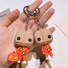 Fashion Cartoon Movie Character Keychain Rubber And Key Ring For Backpack Jewellery Keychain 084018