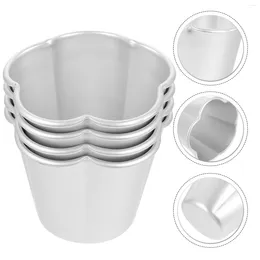 Disposable Cups Straws Mould Pudding Cupcake Tart Baking Tin Egg Muffin Moulds Aluminium Mould Pie Pan Cup Ramekins Single Brownies Muffins