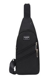 Fashion Nylon Chest Bag Unisex Solid Letter Shoulder Bag Zipper Versatile Purses And Handbags Bolsa Feminina Bolsos Mujer 2011188046516