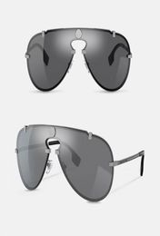 Men Women Designer Sunglasses Concise Metal Plated Temples VE2243 Clam Frameless One Piece Sunglasses Original Box2796488