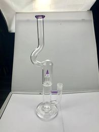 18 inches glass oil burner smoking vortex bong Gravity Hookah Elf Bardab rig ash catcher oil burner water pipes bubbler Customised styles or wholesale18mm