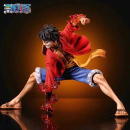 Action Toy Figures 18cm One Piece Luffy Figures Model Monkey D. Luffy Figures Action Figures One Piece Anime Model Pvc Doll Toys Boys Gift Items Y240415