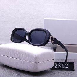 Mens Designer Sunglasses Outdoor Shades Fashion Classic Small frame oval Sun glasses for Women Luxury Eyewear UV 400 High Quality eyeglass Unisex 2312