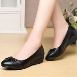 Casual Shoes Comemore Summer Lady 2024 Fashion Outdoor Loafers Female Pumps Women Flats Low Heels Light Comfortable Leather 40