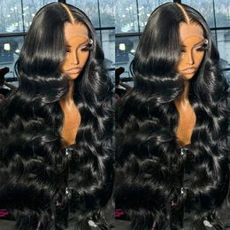 200% Body Wave 13x4 13x6 HD Lace Frontal Human Hair 5x5 Closure s For Women Brazilian Glueless Wear to Go 240402