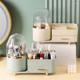Storage Boxes Luxurious Desktop Box Fashionable Cosmetics For Large Collections Beauty Accessories Elegant Cotton Pad