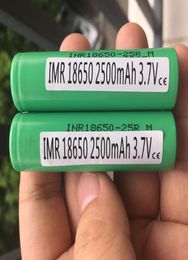 100 Authentic Samsung 25R 2500MAH 30A 18650 Battery Rechargeable Batteries vs 30Q For Ecig vw Mod Fedex 6044997